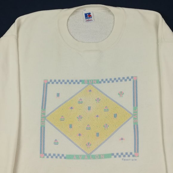 Russell Athletic Other - Vintage 1988 Russell Athletic Avalon New Jersey Breezin Up Sweatshirt USA Made